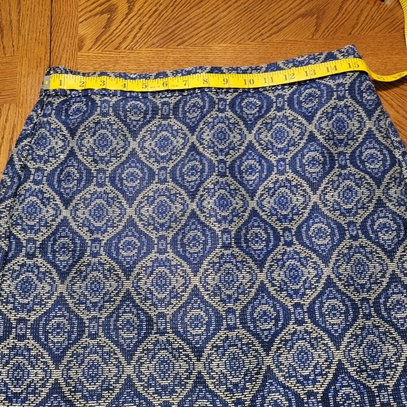 J. Crew blue mini skirt size 6 - Picture 6 of 6